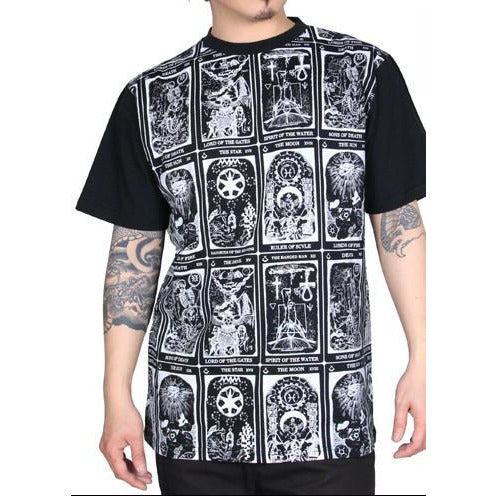 BLACK SCALE INSIGHT T-SHIRT - BLACK