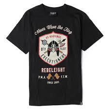 REBEL8 NO WARNINGS T-SHIRT - BLACK