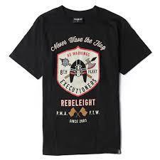 REBEL8 NO WARNINGS T-SHIRT - BLACK