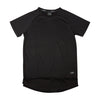 KING APPAREL PERF LIGHTWEIGHT T-SHIRT - BLACK