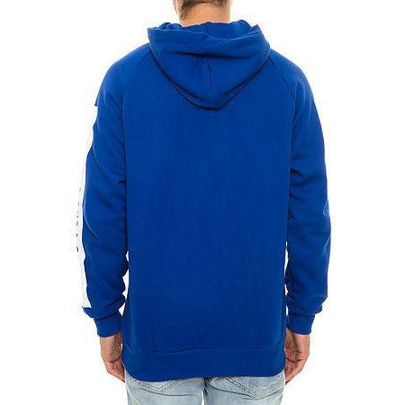 CROOKS & CASTLES THIEF KNIT PULLOVER HOODIE - COBALT