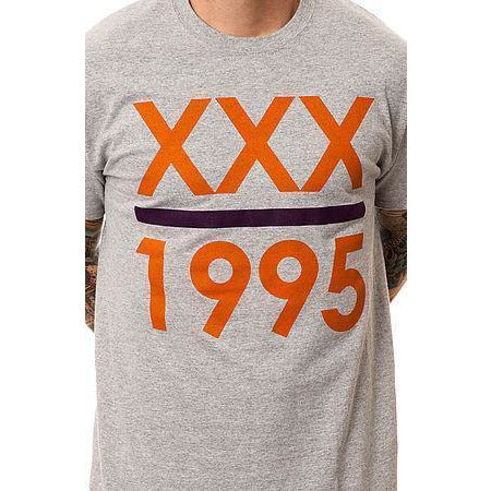 10 DEEP XXX SPORT T-SHIRT HEATHER GREY