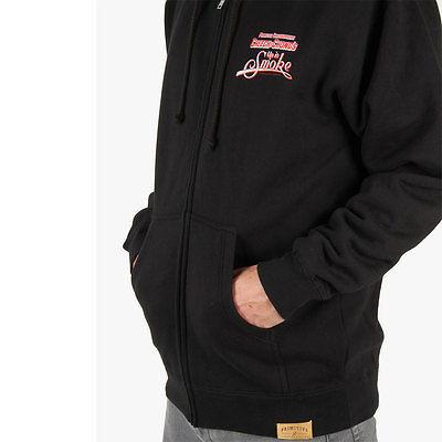 PRIMITIVE CHEECH & CHONG ROAD TRIPPIN ZIP UP HOODIE - BLACK