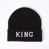 KING APPAREL STAPLE BEANIE - BLACK