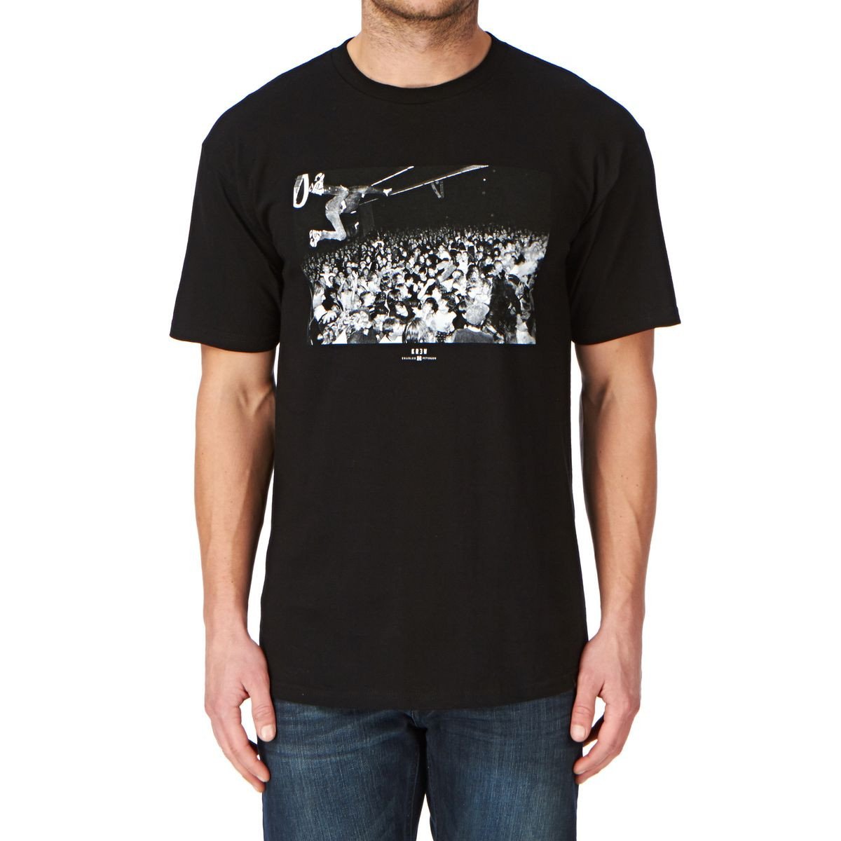 KR3W BIG DIVER T-SHIRT - BLACK
