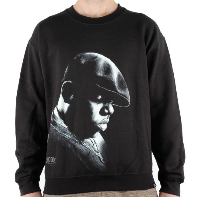 ROOK NOTORIOUS CREWNECK SWEATSHIRT - BLACK