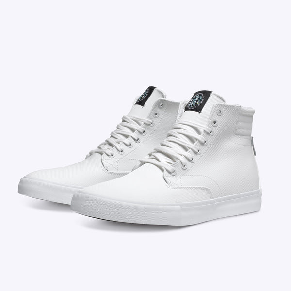 DIAMOND SUPPLY CO  DL-98 HI-TOPS SHOES - WHITE