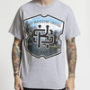 KEY STREET THE VISTA T-SHIRT - GREY HEATHER