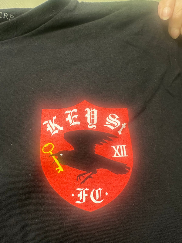 KEY STREET FC T-SHIRT - BLACK