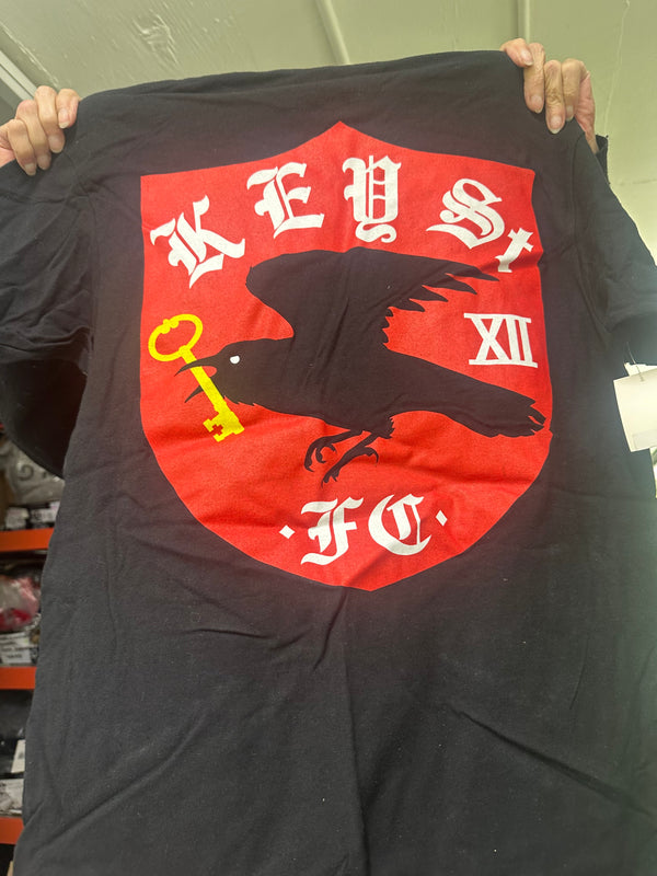 KEY STREET FC T-SHIRT - BLACK