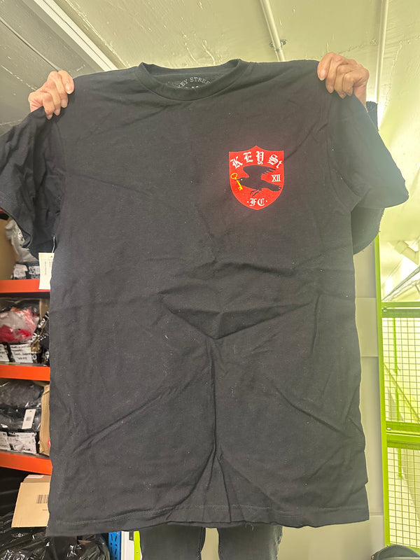 KEY STREET FC T-SHIRT - BLACK