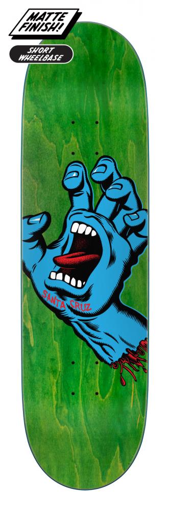 SANTA CRUZ DECK SCREAMING HAND