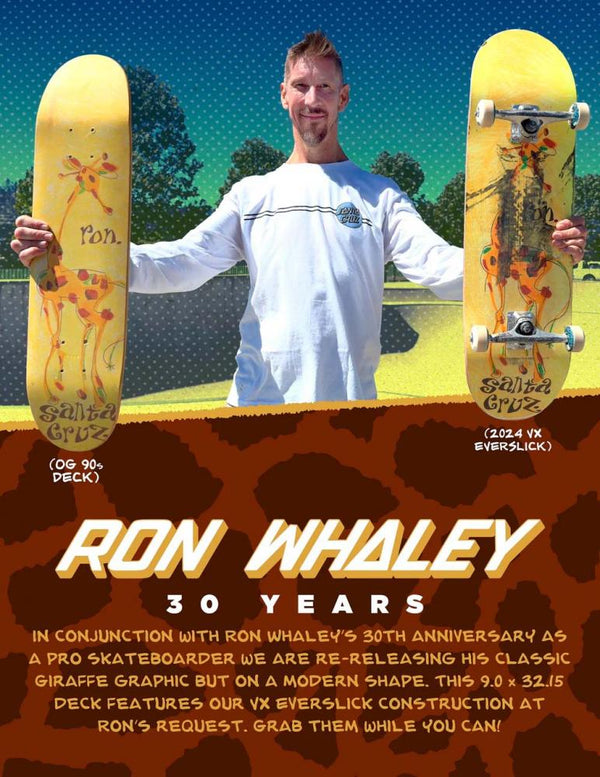 SANTA CRUZ DECK VX WHALEY 30YR GIRAFFE VX 9