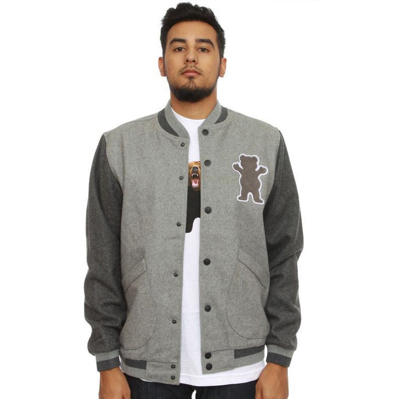 GRIZZLY SILVERTIP WOOL JACKET - GREY