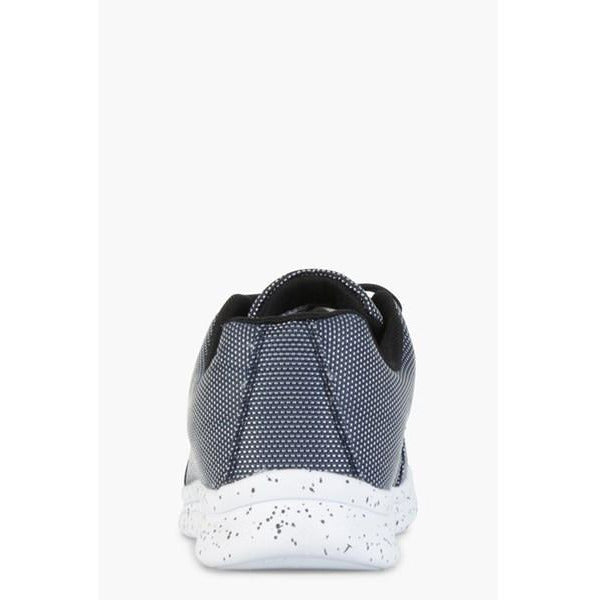 OILL BLURRED SIGNATURE SHOE - NAVY