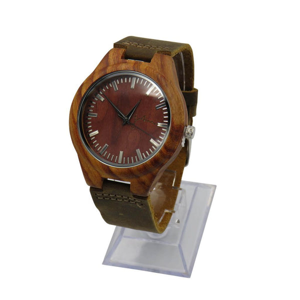 FORTUNE FORTY SIX THE ADVENTURER ROSEWOOD WATCH