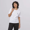HUF EMBROIDERED TRIPLE TRIANGLE RELAX WOMENS T-SHIRT - WHITE