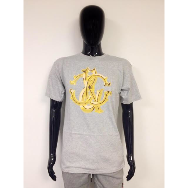 CROOKS & CASTLES FLORENCE C'S T-SHIRT - HEATHER GREY