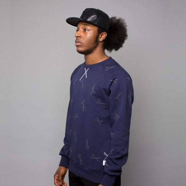 KING APPAREL KNOW YOUR CRAFT SWEATSHIRT - NAVY