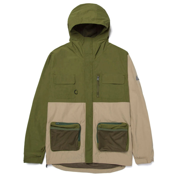 HUF TACKLE LIGHT WEIGHT JACKET - GREEN