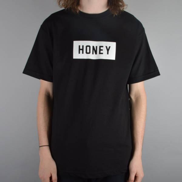 HONEY LOGO T-SHIRT - BLACK