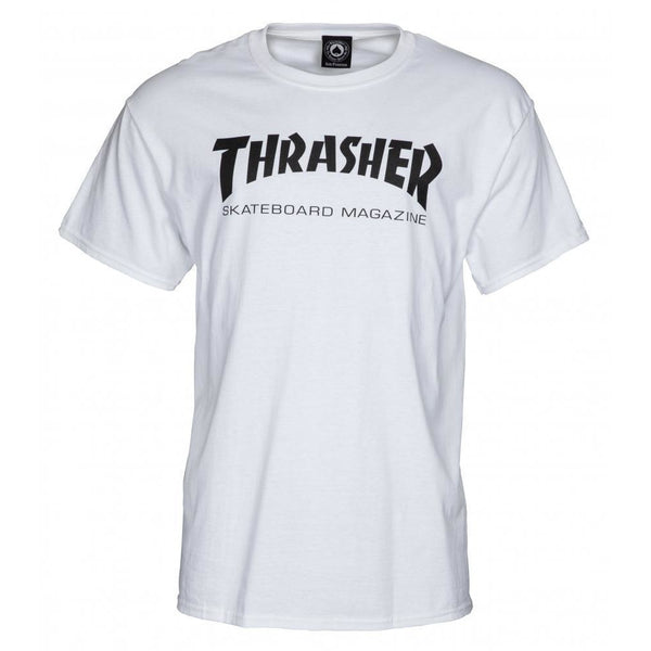 THRASHER SKATE MAG T-SHIRT - WHITE
