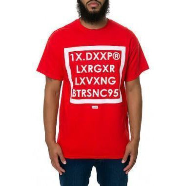 10 DEEP BOXED OUT T-SHIRT - RED