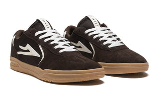 LAKAI ATLANTIC SKATEBOARD SHOES CHOCOLATE GUM SUEDE