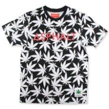 ASPHALT YACHT CLUB KING KUSH T-SHIRT - BLACK