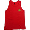 HUF LEAVES VEST TOP - RED