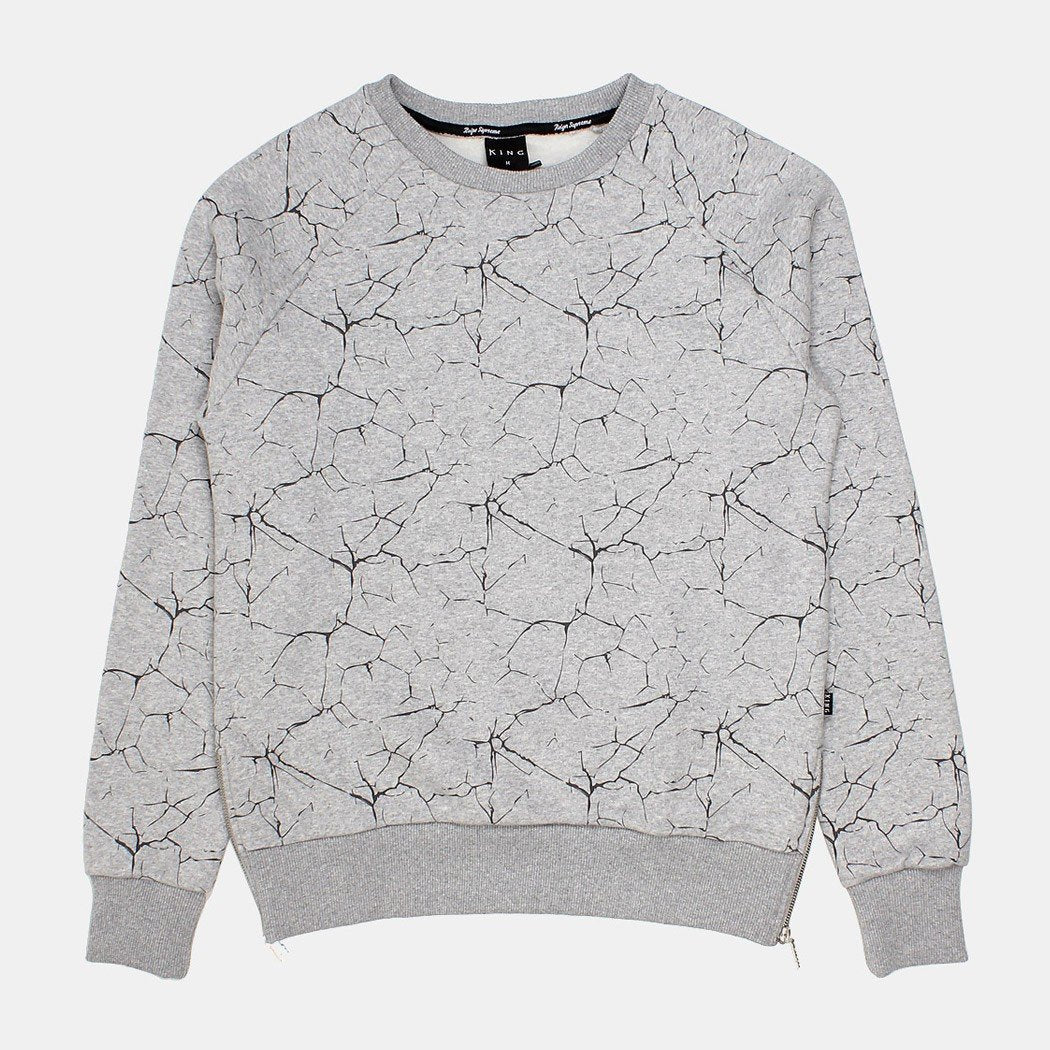 KING ETHICS HEATHER GREY CREW