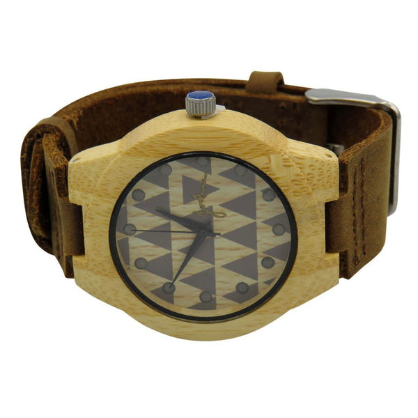 FORTUNE FORTY SIX THE STAR GAZER WHITE BAMBOO WATCH